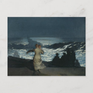 Sommarnatt, 1890 vykort