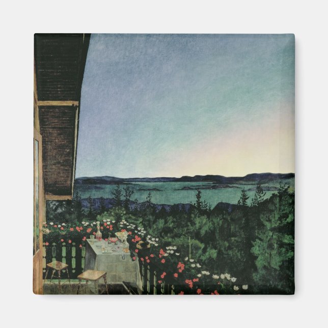 Sommarnatt, 1899 magnet (Framsidan)