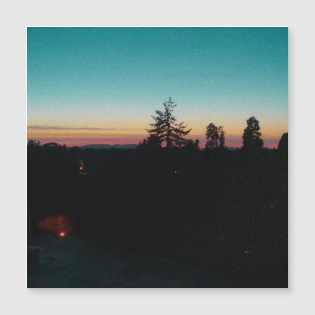 Sommarnatt i Pacific Northwest (Framsida)