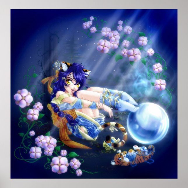 Sommarnatt Poster (Framsidan)