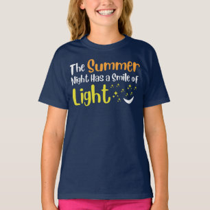 Sommarnatten har en mil ljus t shirt