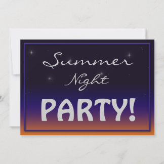 Sommarnattsinbjudningar Inbjudningar