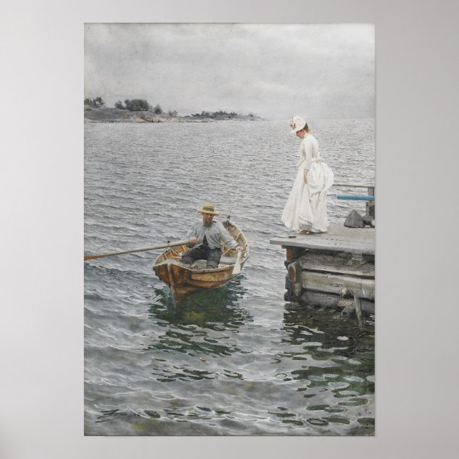 Sommarnöje, Anders Zorn Poster (Framsidan)