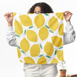 SommarNovelty Lemon-Mönster tryckt Bandana