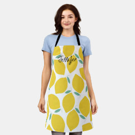 SommarNovelty Lemon-Mönster tryckt Personlig