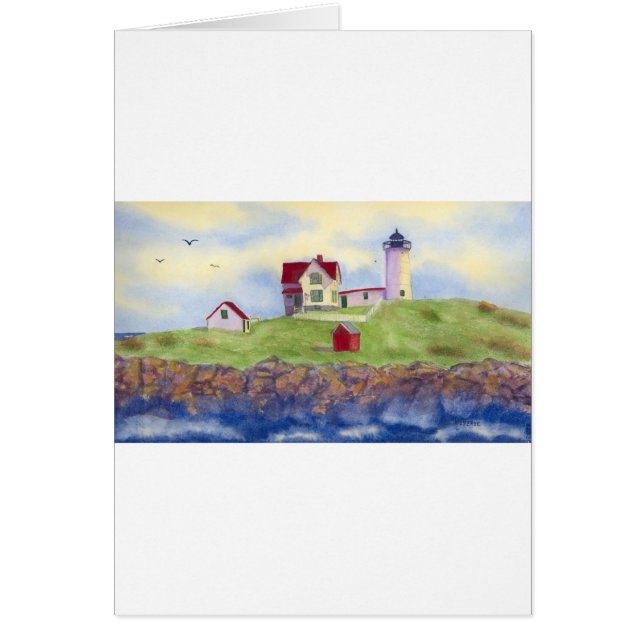 sommarnubble hälsningskort (Framsidan)