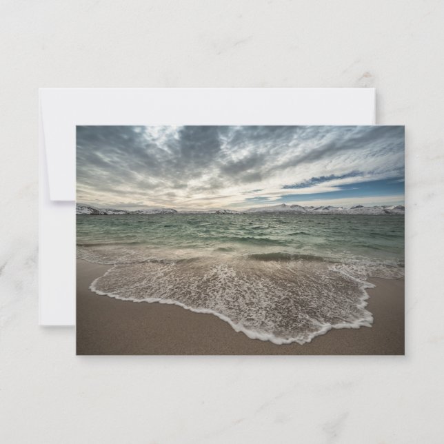 Sommaroy Beach Norge Card (Framsida)