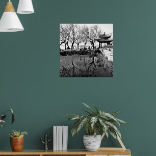 Sommarpalats B&W Poster