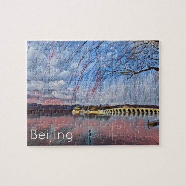 sommarpalatset beijing konst pussel (Horisontell)