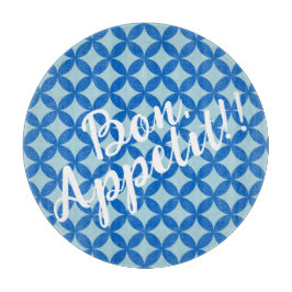 Sommarpanel med azurcirklar på baby blue