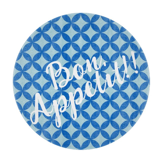 Sommarpanel med azurcirklar på baby blue (Framsidan)