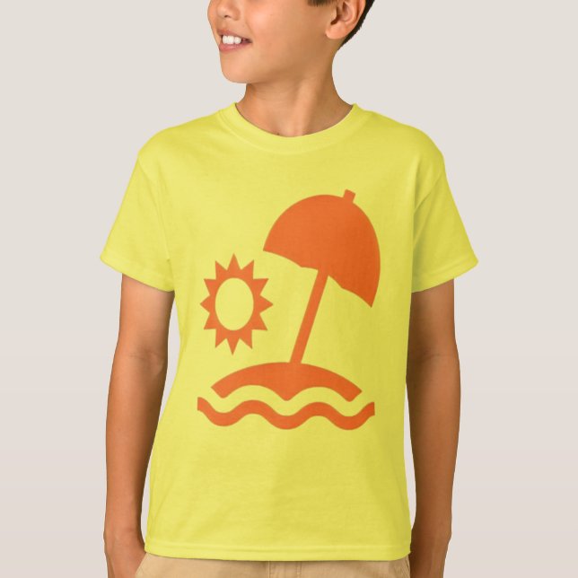Sommarparadis T Shirt (Framsida)