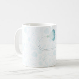 Sommarpärl Vattenfärg Ocean Design Kaffemugg