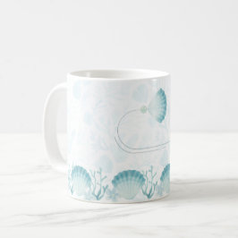 Sommarpärlvattenfärg Ocean Design Kaffemugg