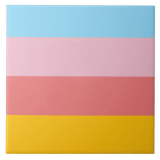 Sommarpastel färg kakelplatta