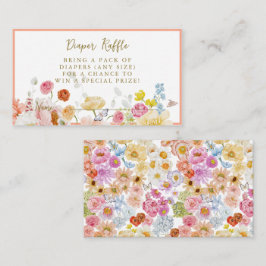 Sommarpersikor, Blommigt, babyskor, blöjor Tilläggskort