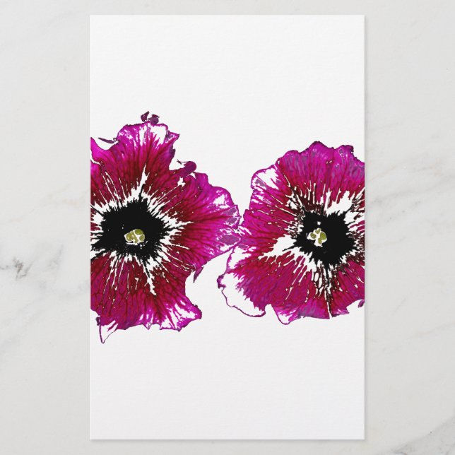 Sommarpetunior Brevpapper (Framsida)