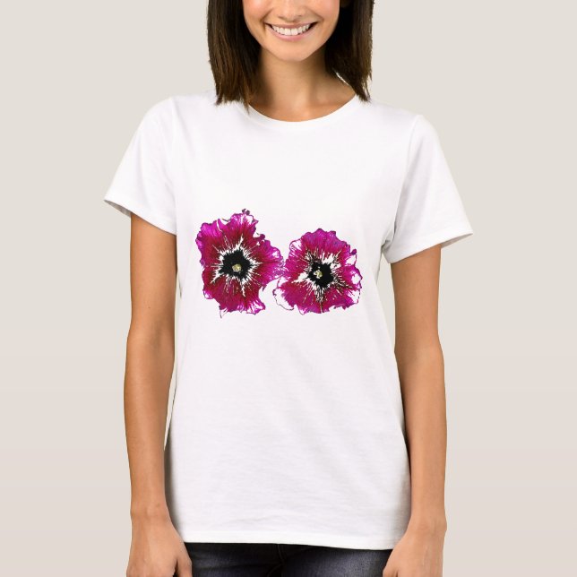 Sommarpetunior T-shirt (Framsida)