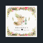 Sommarpicknick Vattenfärg Blommor Pappersservett<br><div class="desc">Börja med en fantastisk tryckt inbjudan och skapa tonen med en unik design och fortsätt med temat genom hela evenemanget. Ert evenemang kommer att vara perfekt från början till slut med små extra detaljer. På festen kan ni överväga personliga partgåvor för en extra speciell touch. Lägg till er egen text...</div>