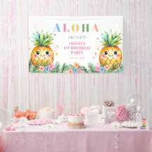 Sommarpineapple Aloha Kids 1:a födelsedag