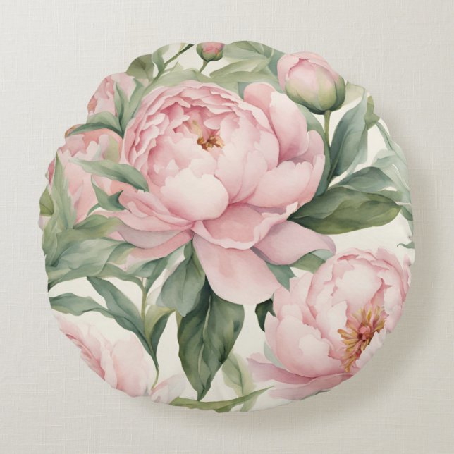 Sommarpioner Rund Kudde (Framsidan)