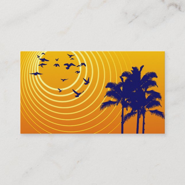 sommarplats visitkort (Framsida)