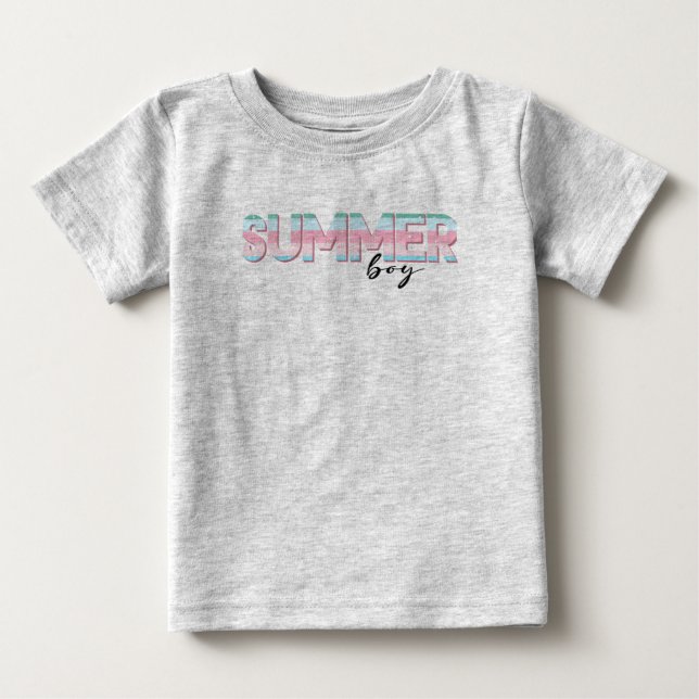 Sommarpojke T Shirt (Framsida)