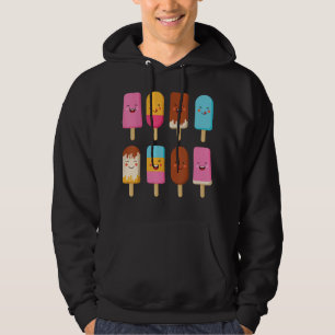 Sommarpopulationer Creamsicles Ice Cream Pub med C Hoodie