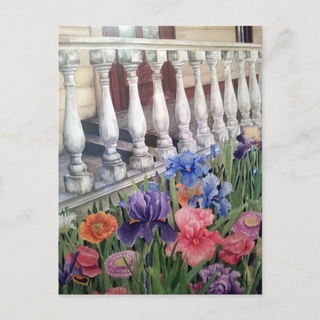 Sommarporch Vykort (Framsida)