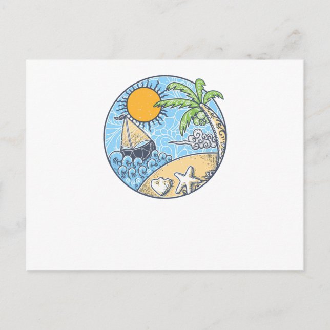 Sommarprydnad Vykort (Framsida)