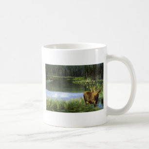 Sommarreflexioner, älg kaffemugg