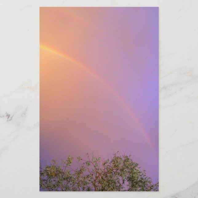 Sommarregnbåge Brevpapper (Framsida)