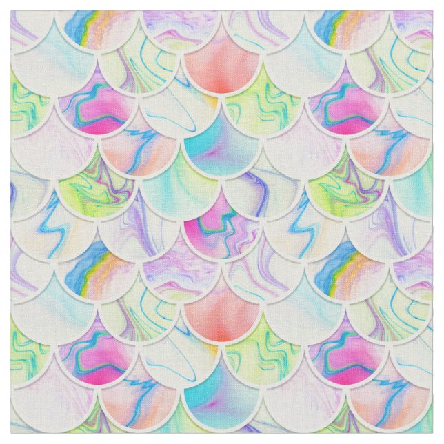 Sommarregnbåge Tyg (Närbild)