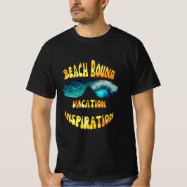 Sommarresa till stranden t shirt