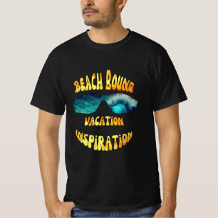 Sommarresa till stranden t shirt