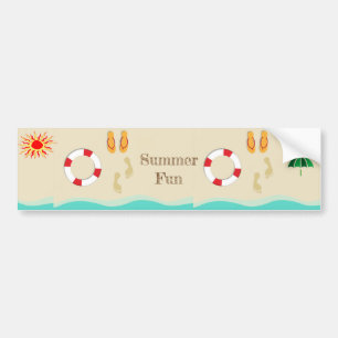 SommarRoligt Bildekal