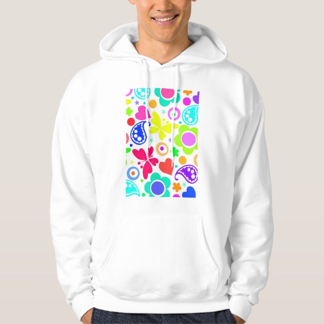 Sommarroligt Hoodie (Framsida)