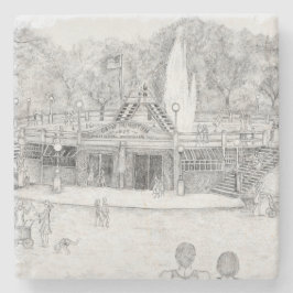 SommarRoligt Stenunderlägg