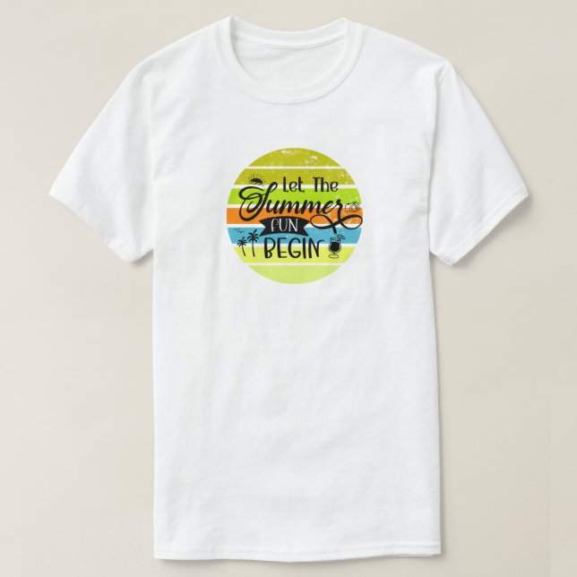 SommarRoligt T-Shirt (Design framsida)