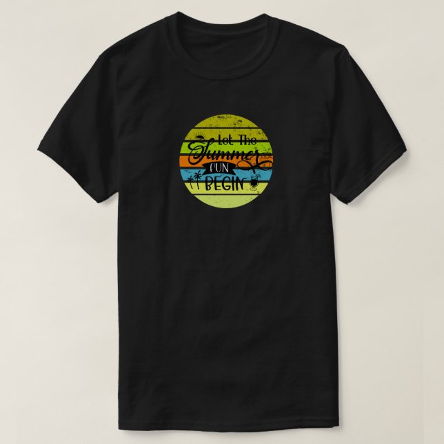 SommarRoligt T-Shirt (Design framsida)