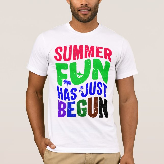 SommarRoligten har just börjat T Shirt (Framsida)