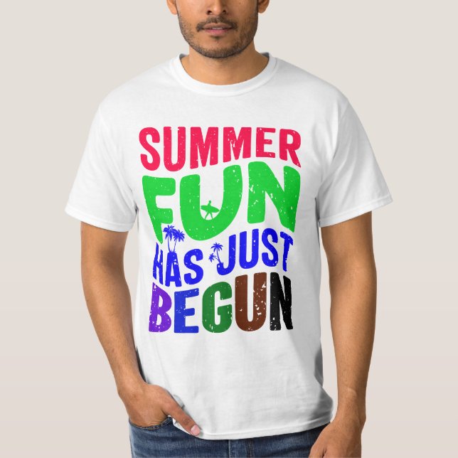 SommarRoligten har just börjat T Shirt (Framsida)