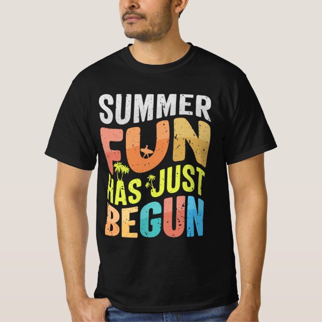 SommarRoligten har just börjat T Shirt (Framsida)