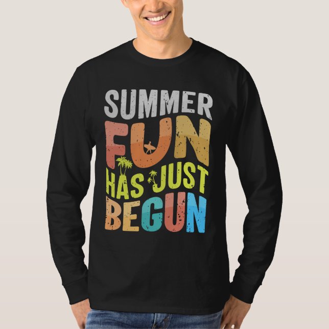 SommarRoligten har just börjat T Shirt (Framsida)