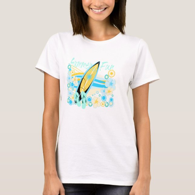 Sommarroligttanktop T-shirt (Framsida)