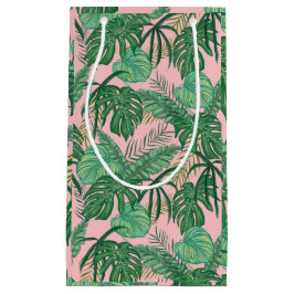 Sommarrosor & den små gåvan för gröna tropiska löv