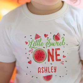 Sommarrött i melon, flicka 1 år t shirt