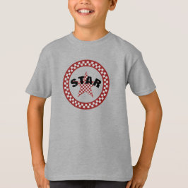 Sommarrött play Star T Shirt