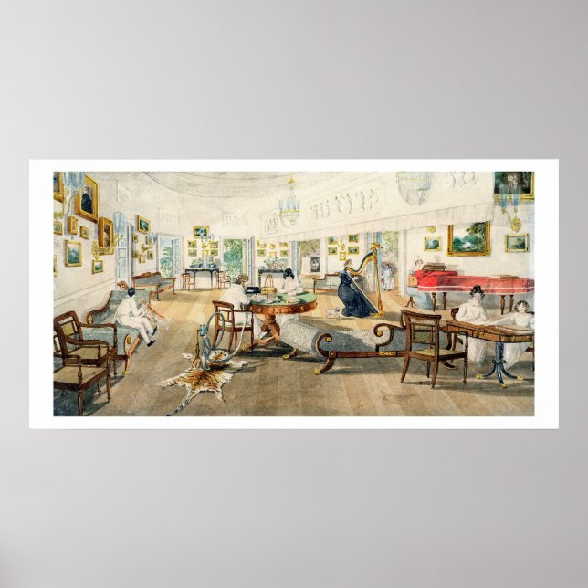 Sommarrummet i konstnärshuset i Patna, i Poster (Framsidan)