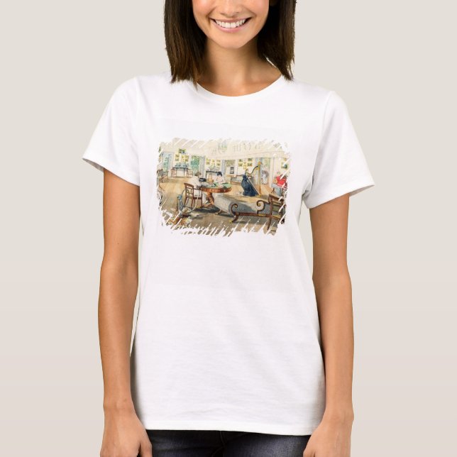 Sommarrummet i konstnärshuset i Patna, i Tee Shirt (Framsida)